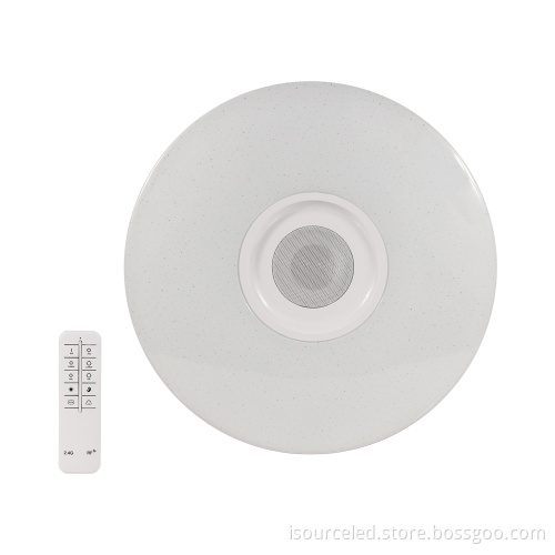 led ceiling lights warm white with bluetooth speaker